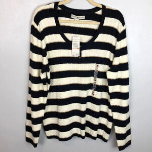 NWT‎ Tommy Hilfiger Striped V-Neck Pullover Sweater Size 2X